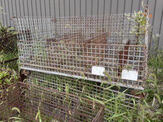 41”x72”x36” (31” inside) Tall Wire Baskets - Used