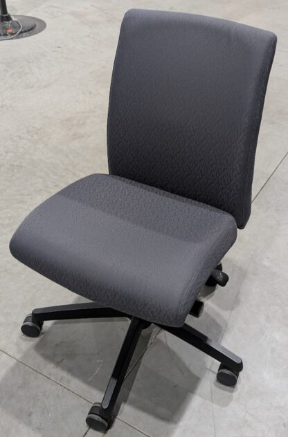 HON Ignition Grey Fabric Mid Back Task Chair - Used