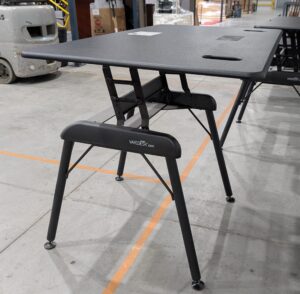 Alternative view of Varidesk 54"x32" Sit/Stand Manual Height-Adjustable Table - Used