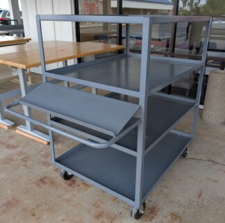 Jamco 36"x48"x60"H 4-Shelf Order Picking Cart - Used