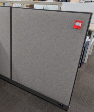 Haworth UniGroup Grey Fabric 48"x65"H Panels - Used