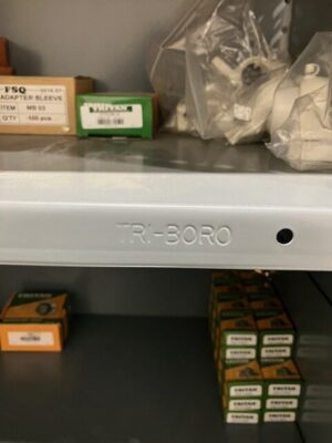 Triboro Brand 18"x36" (6'-11" Tall) Closed Shelving w/7 Shelves - Used - Image 3