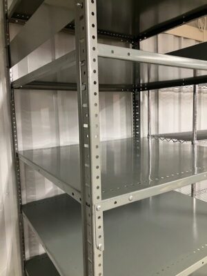 Alternative view of 36"X36" (8'-3" Tall) Steel Shelving w/8 Shelves - Used
