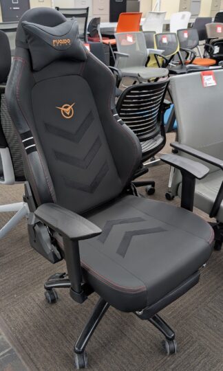 Fuqido Gaming Chair w/ Reclining Back & Footrest - Used