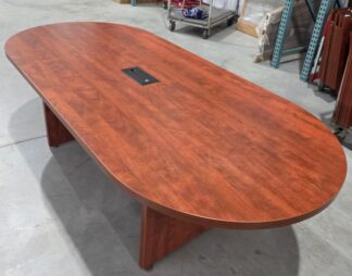 Harmony Cherry 71"x35" Conference Table w/ Grommet - Used