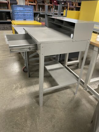 Foreman's Desk (No Key For Drawer) - Used