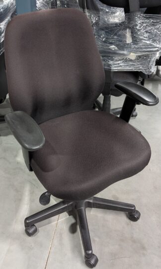 Eurotech Aviator Brown Fabric Office Chair - Used