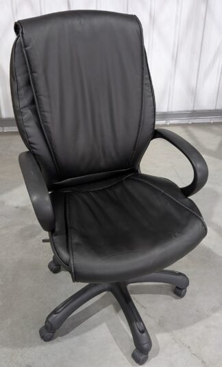 Harmony 10711 Black Vinyl Executive Arm Chair - Used