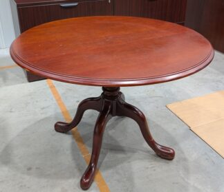 Cherry 42" Round Dining Table - Used