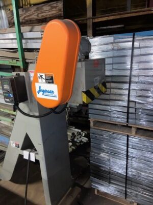 Alternative view of Cleated Steel Belt Conveyor - Used