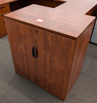 Harmony Cherry 35.5"x22"x37.5"H 2-Door Storage Cabinet - Used