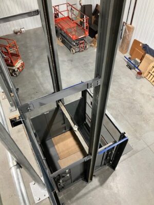 Alternative view of Mezzanine Project with Elevator for Welter Customer