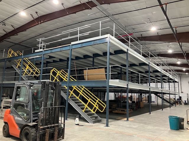 Mezzanine Project with Elevator for Welter Customer