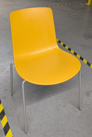 Yellow / Silver Stack Chairs - Used