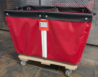 Red Vinyl 30"x20"x27" Basket Truck - Used