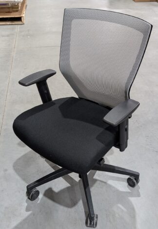 Via Seating Fog Mesh Mid Back Task Chair - Used