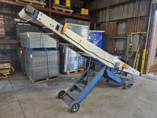Power Incline Conveyor / 84" Tall (Reversible) - Used