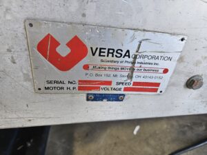 Power Incline Conveyor / 84" Tall (Reversible) - Used - Image 3