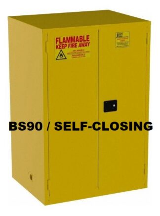 Jamco BS90 (65"H x 43"W x 34"D) 90 Gallon Self-Closing Flammable Cabinet - New