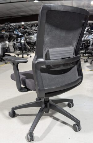 Alternative view of SitOnIt Novo Charcoal Mesh Back Task Chair w/ Adjustable Arms - Used