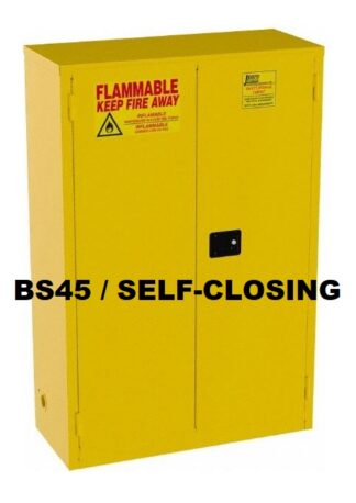 Jamco BS45 (65"H x 43"W x 18"D) 45 Gallon Self-Closing Flammable Cabinet - New