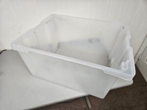 Huge Orbis LEWISBins+ SN3024-15 30"x24"x15" Clear Stack-N-Nest Container - New Surplus - Image 5
