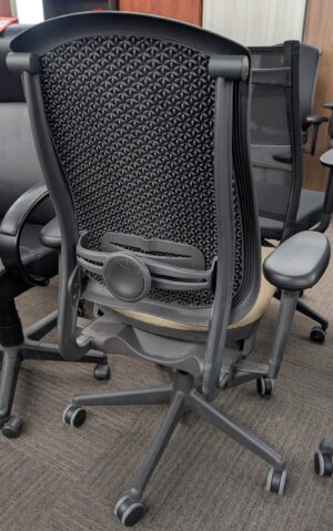 Alternative view of Herman Miller Celle Beige Fabric Task Chair - Used
