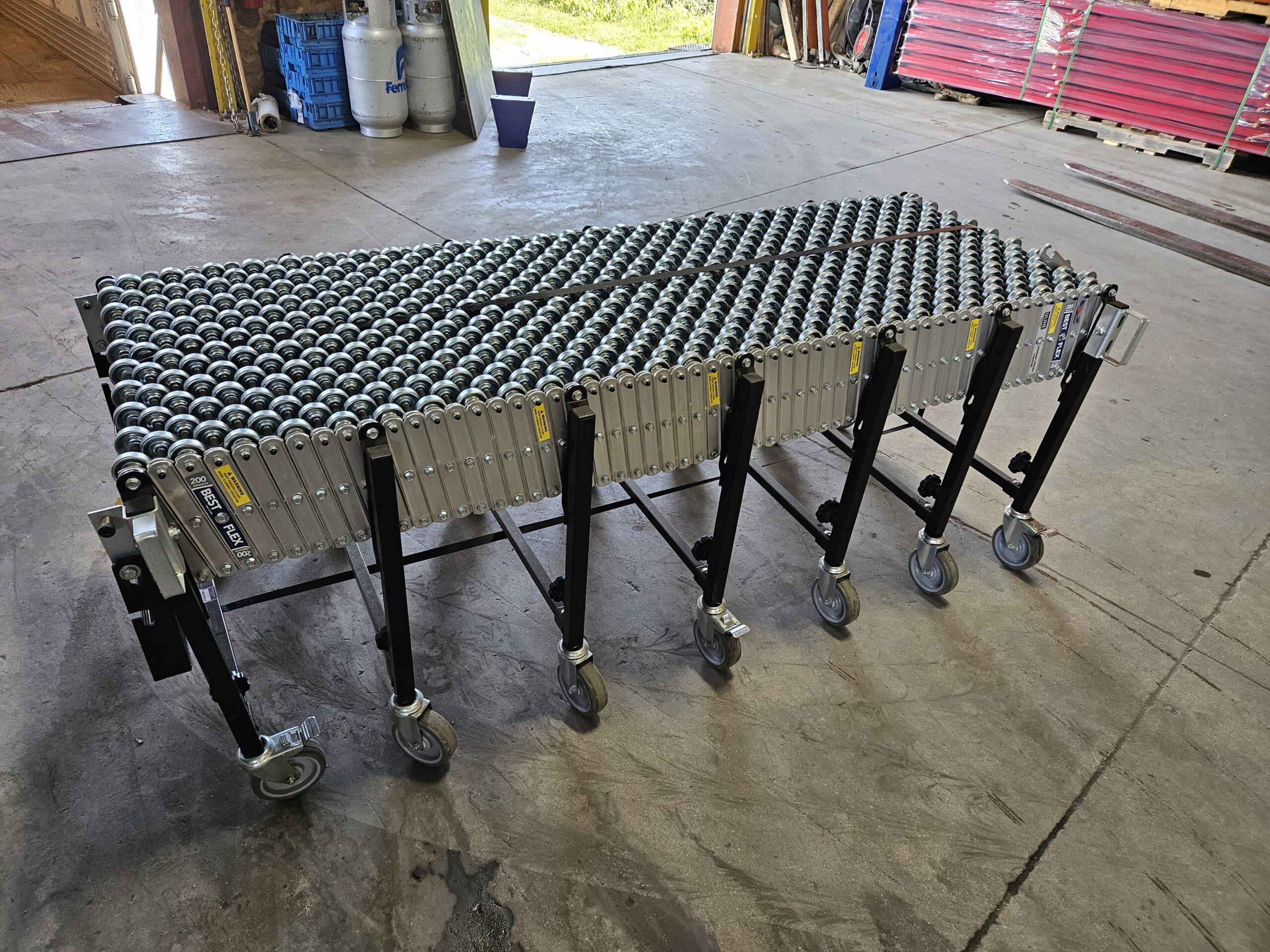 Best Flex 200 Expandable Conveyor 6'-0" to 24'-0" - Used - Image 2
