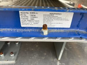 Uline Brand 60"x36" Aluminum Dock Board (10,000# Cap.) - Used - Image 3