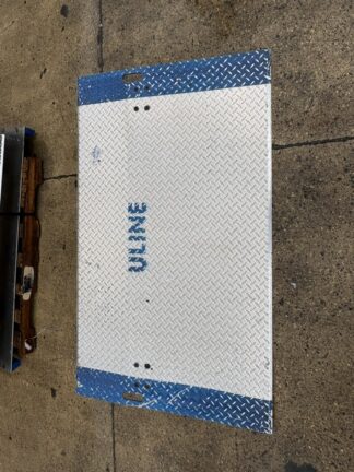 Uline Brand 60"x36" Aluminum Dock Plate - Used