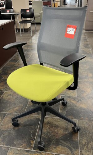 Lime Green Fabric Seat SitOnIt "Wit" - Used