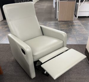 Alternative view of Light Sage Green Recliner - Used