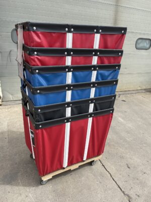 Alternative view of 26”x36”x34” Canvas Laundry Carts - Used