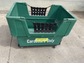 32”x48”x37” (tall) Green Tubs with Webbing - Used