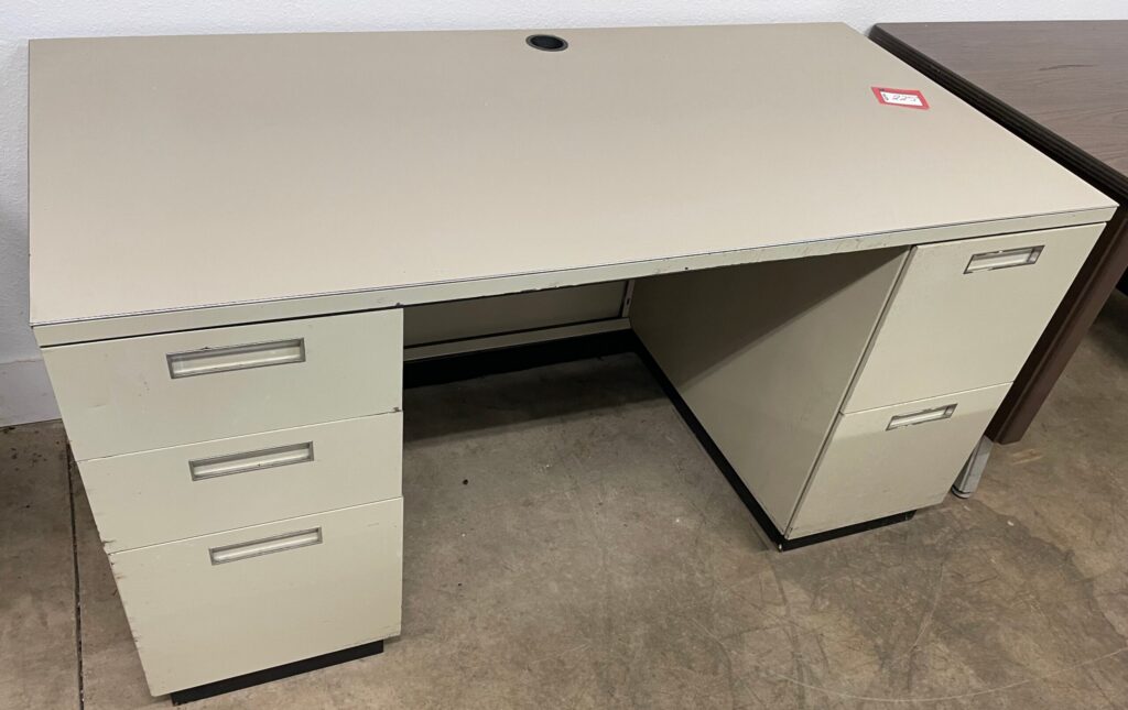 GF Brand 30"x60" Steel Desk - Used