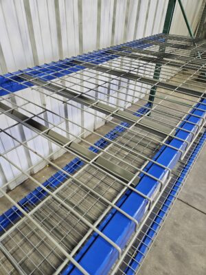 42" deep x 12' long Medium Duty Teardrop Rack with Used Wire Decks - New & Used - Image 6