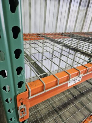 42" deep x 92" long Heavy Duty Teardrop Rack with Used Wire Decks - New & Used - Image 5