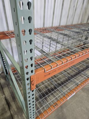 48" deep x 10' long Heavy Duty Teardrop Rack with Used Decks - New & Used - Image 6