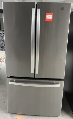 GE ENERGY STAR 27 Cu. Ft. Fingerprint Resistant French-Door Refrigerator - Used