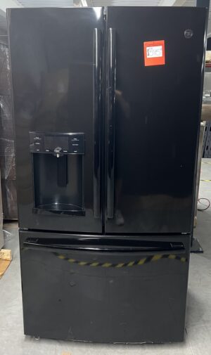 GE ENERGY STAR 25.8 Cu. Ft. Black French-Door Refrigerator - Used