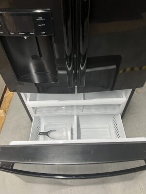 GE ENERGY STAR 25.8 Cu. Ft. Black French-Door Refrigerator - Used - Image 3