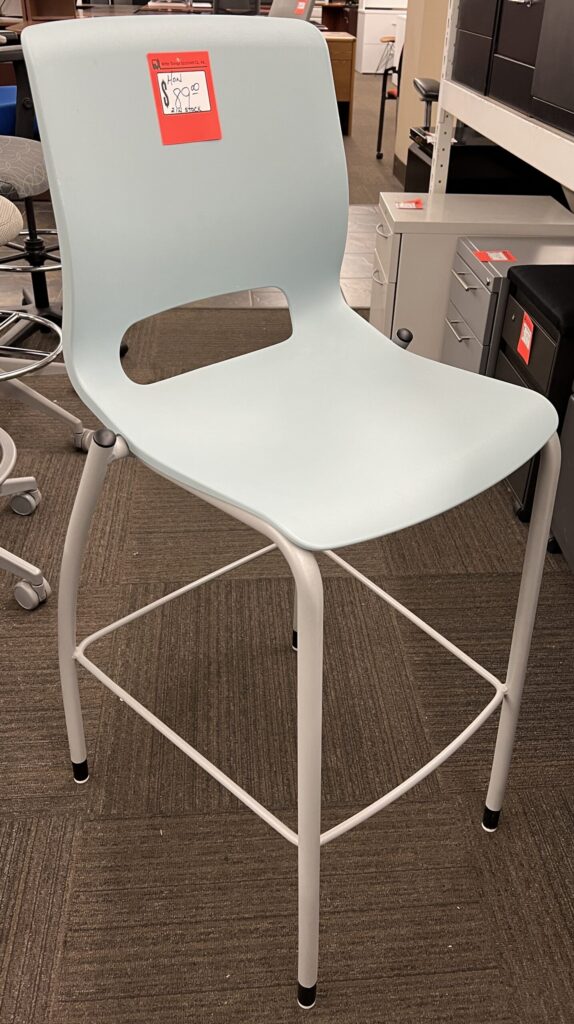 HON Powder Blue Stool - Used