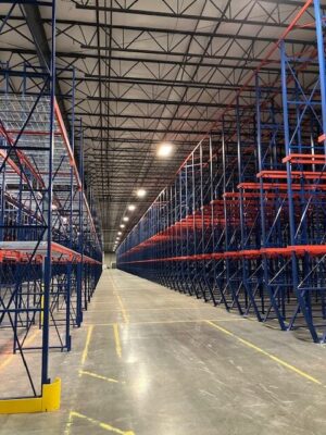 Completed Drive-In Pallet Rack Project for Muscatine, IA Customer - Image 9