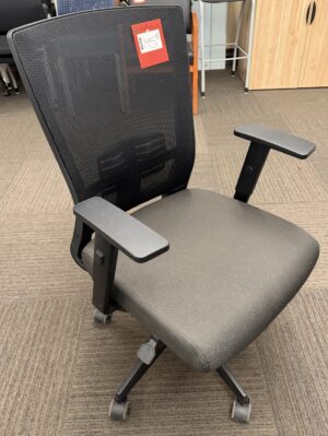 Olive Fabric Seat w/ Mesh Back Task Chair - Used