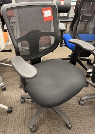 Black Mesh Back Task Chair - Used