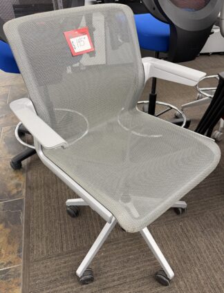 Allsteel "Clarity" Gray Mesh Office Chair - Used