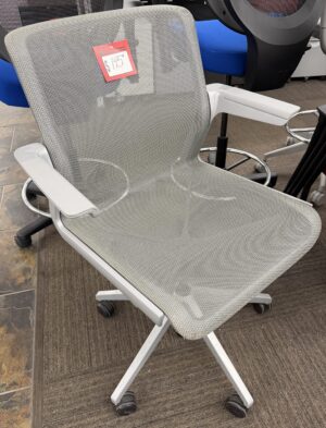 Allsteel "Clarity" Gray Mesh Office Chair - Used