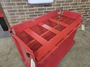 SPG Model GTC-3STUB 3-Sided Backroom Cart w/ Upper Shelf – New Surplus