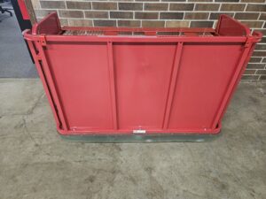 Alternative view of SPG Model GTC-3STUB 3-Sided Backroom Cart w/ Upper Shelf – New Surplus