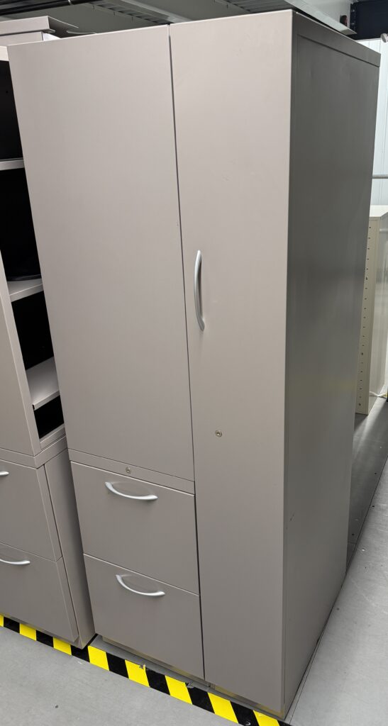 HON Taupe Storage Towers - Used